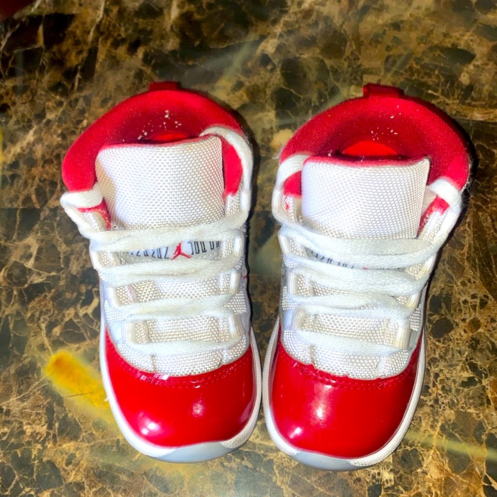 Jordan 11 Cherry Toddler Size 7c  Jordan Retro. Gently used, no box.